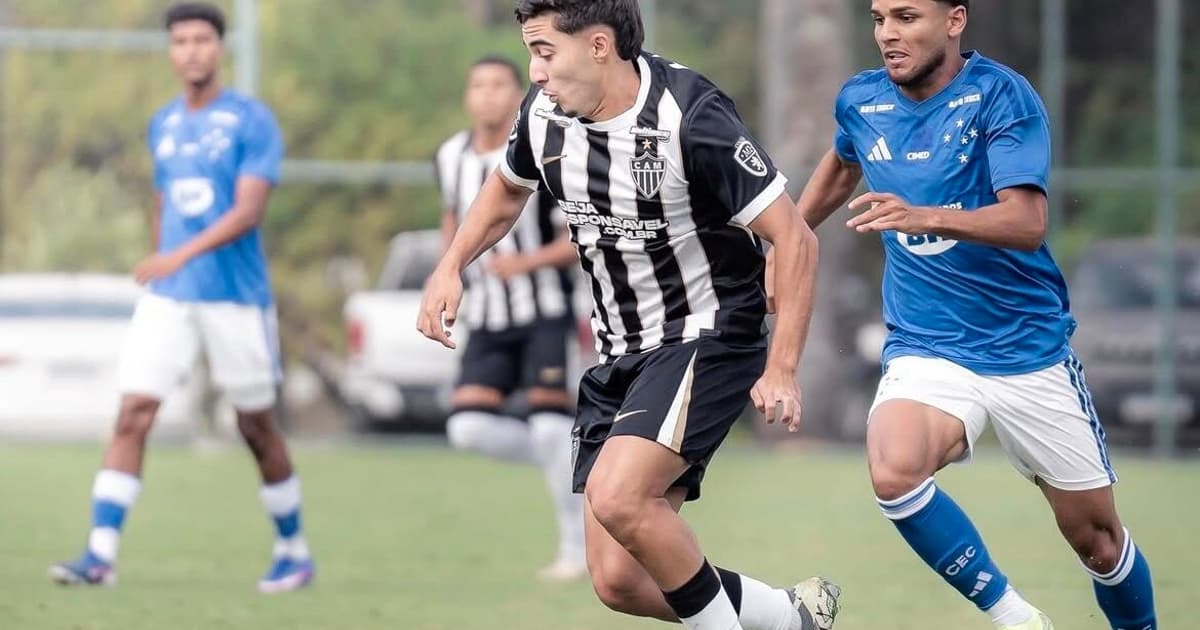 Atlético-MG e Cruzeiro empatam pelo Mineiro Sub-20