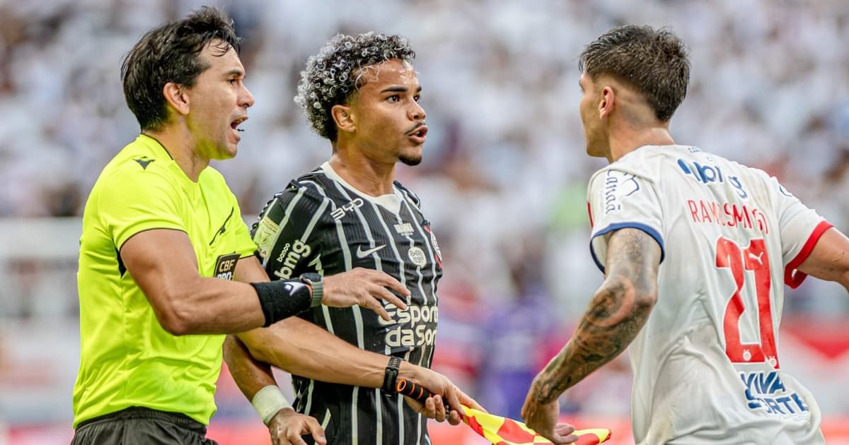 Kaio César, do Corinthians, é denunciado pelo STJD por ato desleal e pode enfrentar sanções