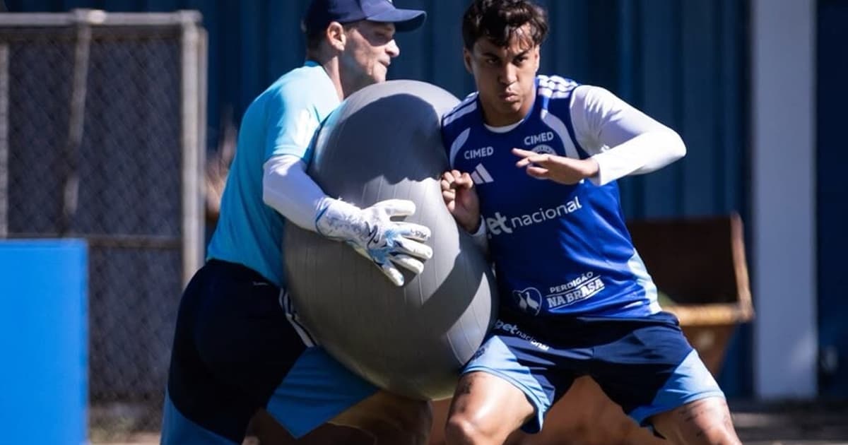 Dedicação intensa: Kaio Jorge intensifica treinos e mira contribuir ainda mais para o Cruzeiro