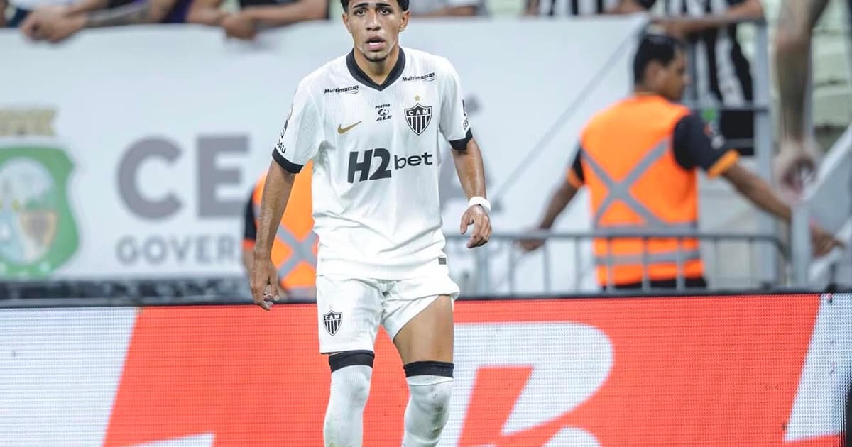 Kauã Pascini, do Atlético, é apontado como promessa para a Seleção Brasileira
