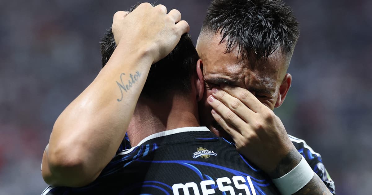Lautaro Martínez se emociona e profetiza gol da classificação da Argentina na Copa