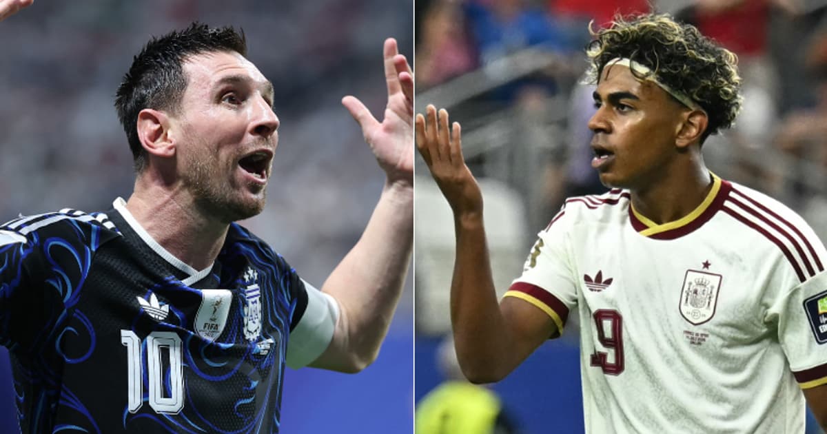 Messi e Yamal se encontram em final da Copa do Mundo anos após foto icônica