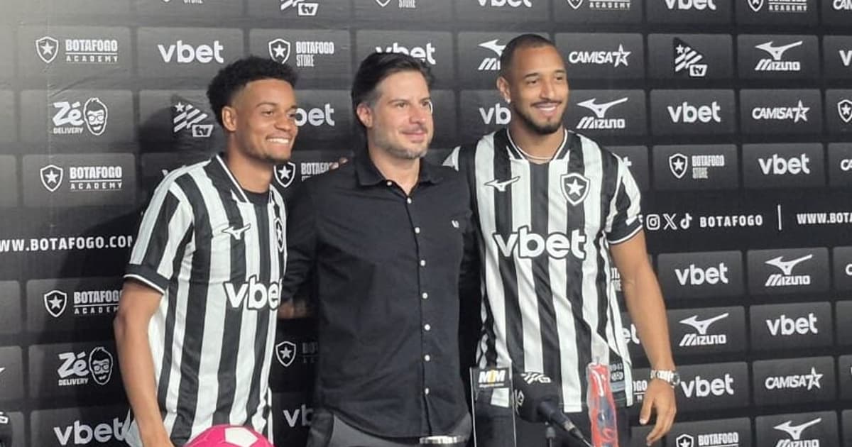 Paulinho e Lucas Monzón são apresentados pelo Botafogo e destacam adaptação
