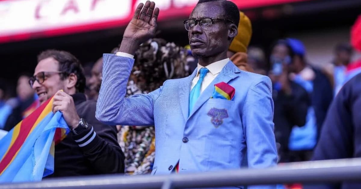 Torcedor 'estátua' da RD Congo publica carta emocionante após eliminação