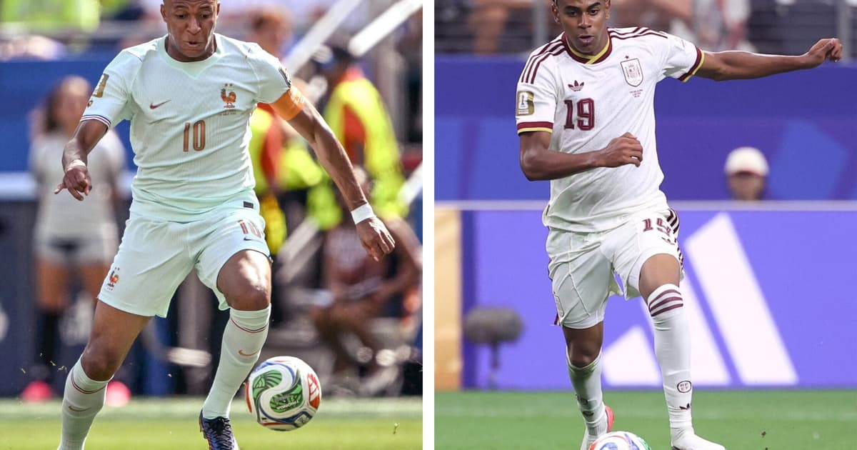 Semifinal entre França e Espanha marca mais um duelo entre Yamal e Mbappé, agora na Copa