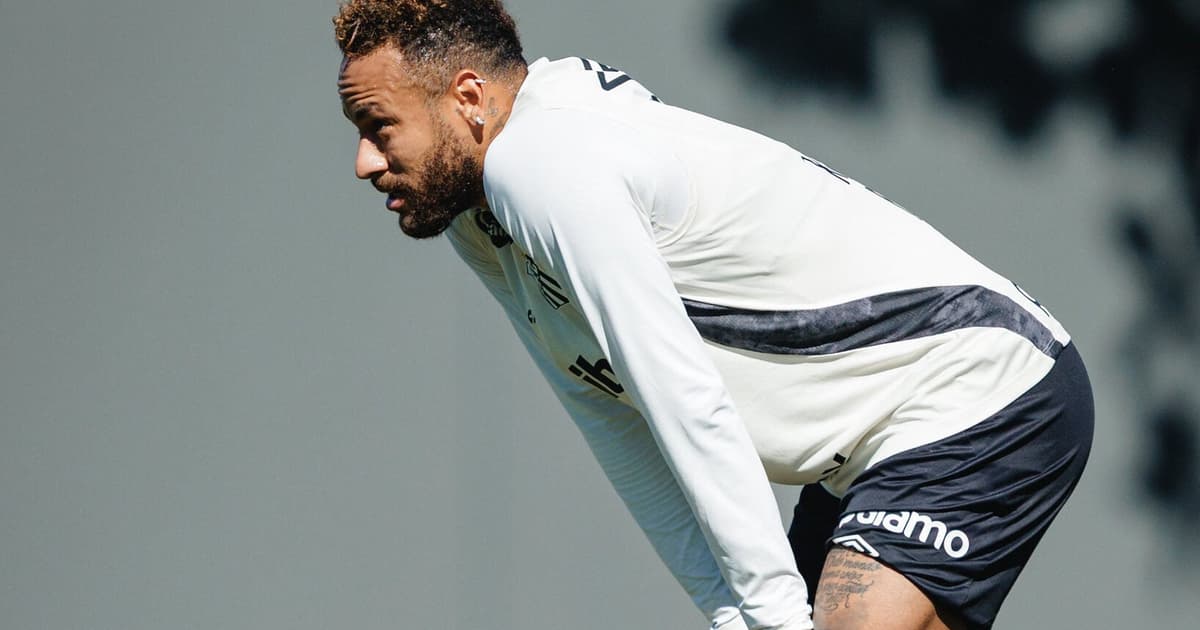 Neymar publica lances de treino e torcida reage