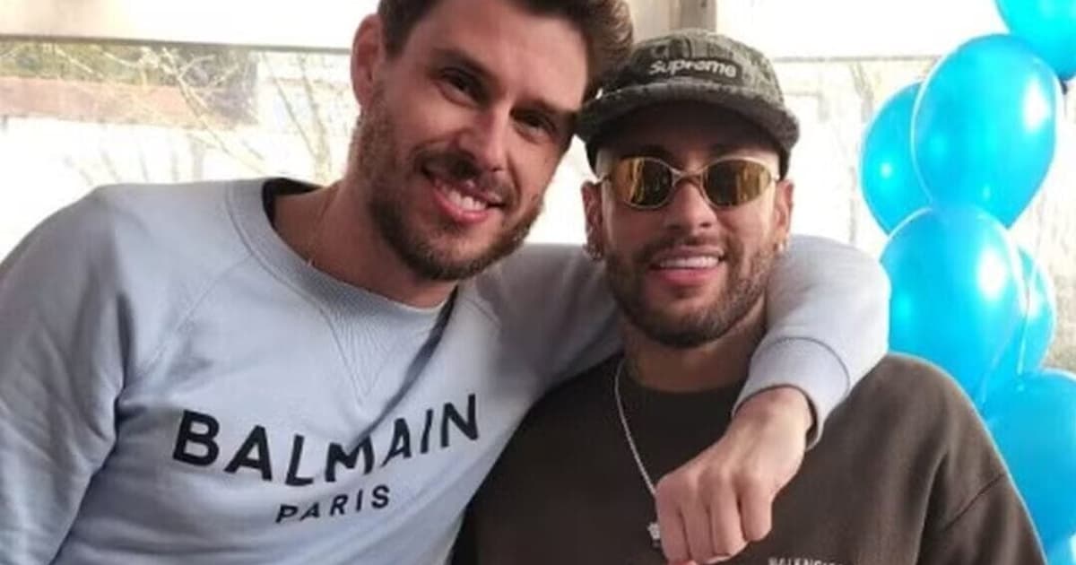 Bruninho comemora 40 anos em festa com Neymar e Thiaguinho