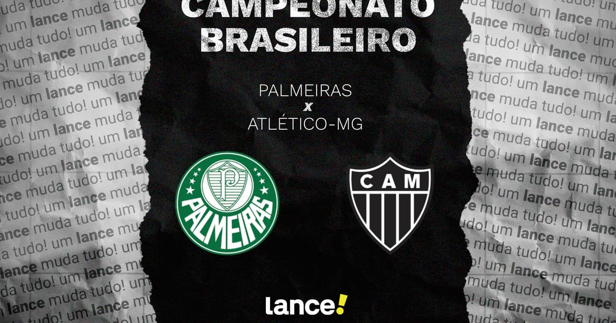 Palmeiras e Atlético-MG se enfrentam em jogo decisivo do Brasileirão