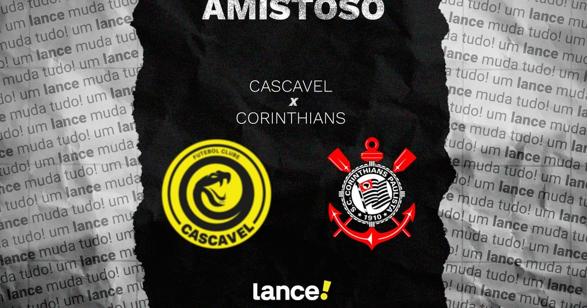 Corinthians e Cascavel se enfrentam em amistoso decisivo