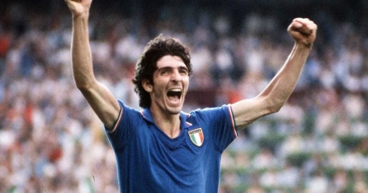 Artilheiro da Copa de 1982: Paolo Rossi, da Itália