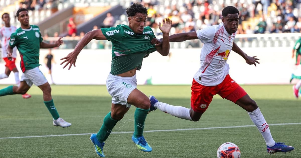 Palmeiras vence Bragantino e vai à final do Brasileirão Sub-20