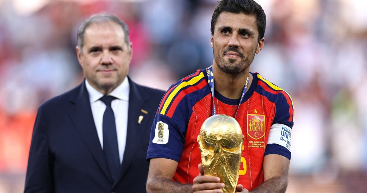 PSG está fora da disputa por Rodri e deixa caminho livre para o Real Madrid