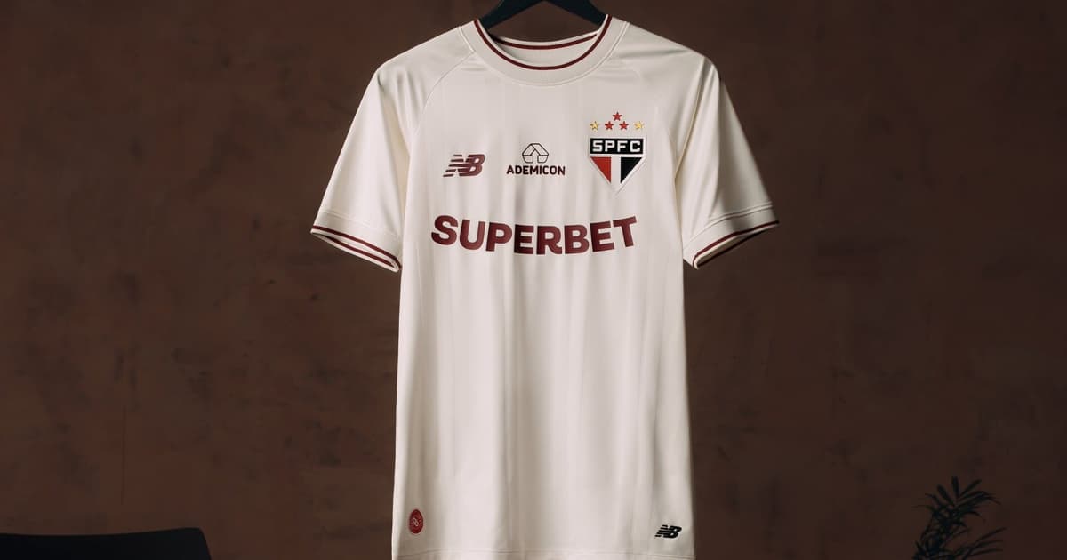 São Paulo lança terceiro uniforme; veja fotos