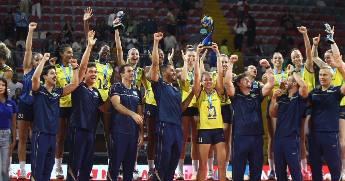 Antes do Sul-Americano no Rio, Seleção feminina B conquista título inédito