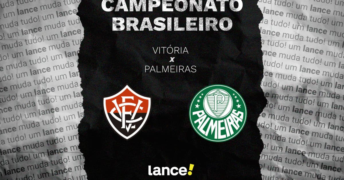 Vitória x Palmeiras: onde assistir e escalações do jogo pelo Brasileirão