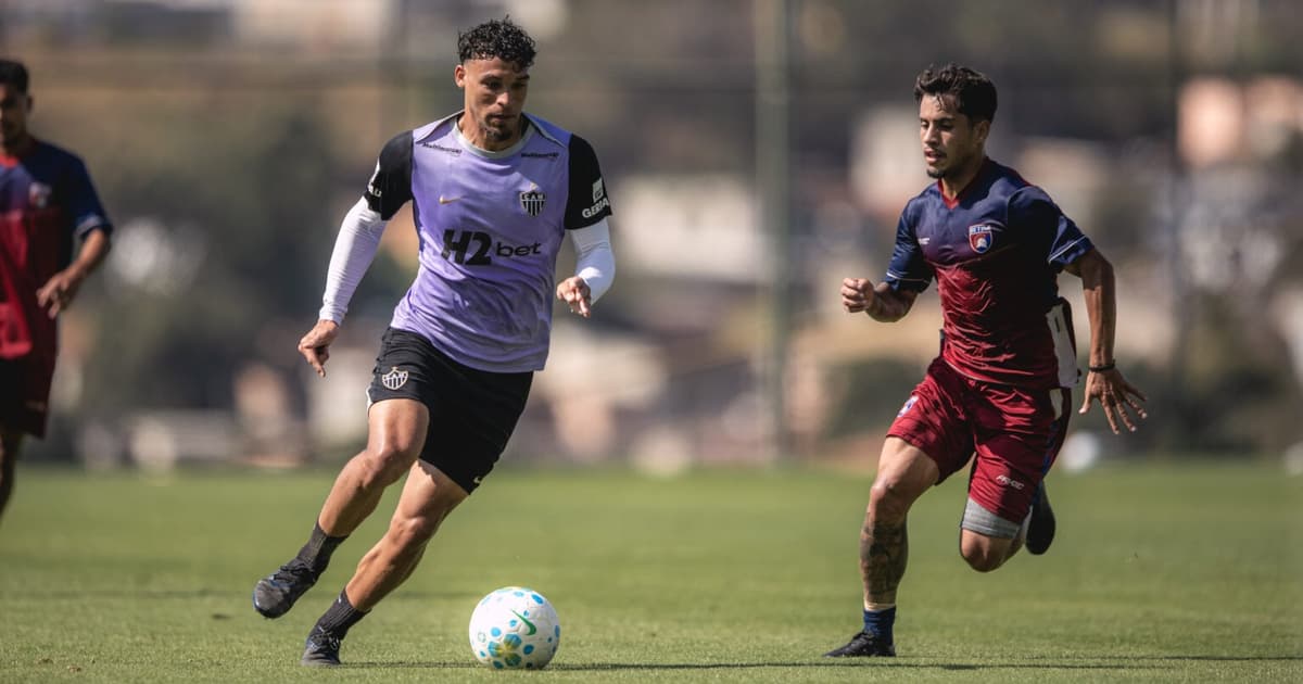 Atlético vence Betim em jogo-treino na Cidade do Galo: veja os destaques