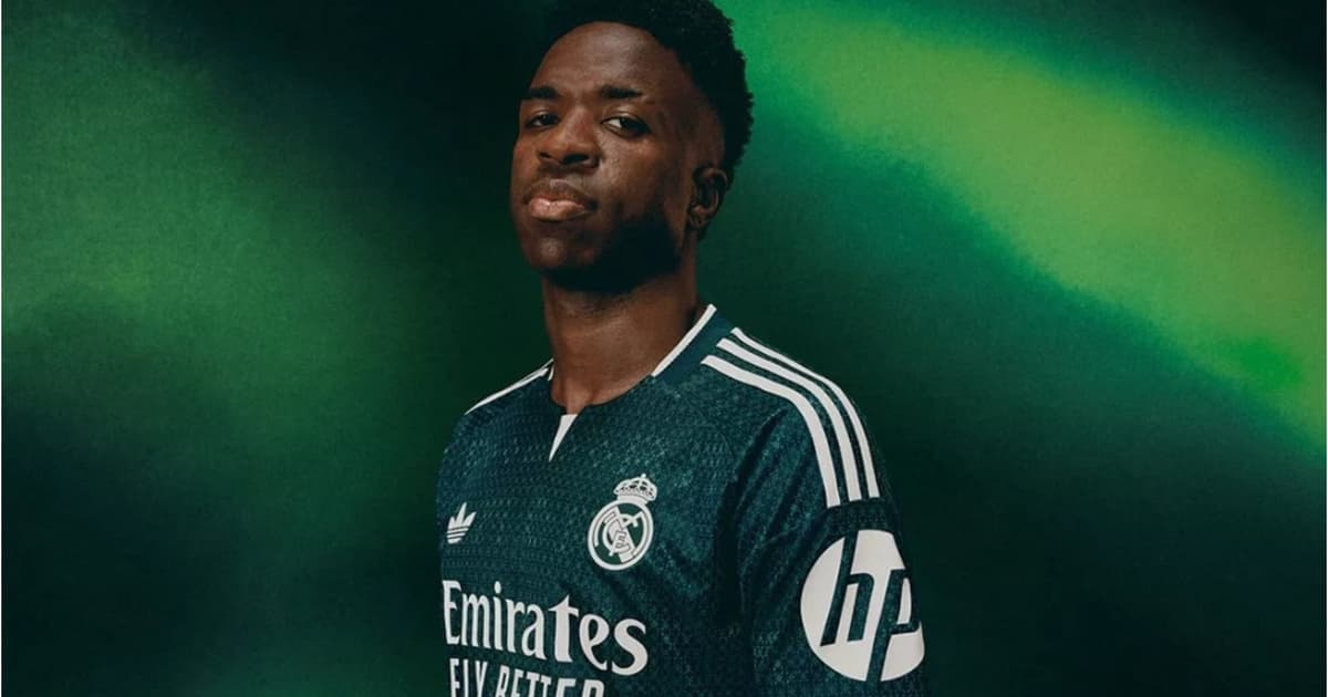 Real Madrid aposta em uniforme verde para a temporada 2026/27; veja