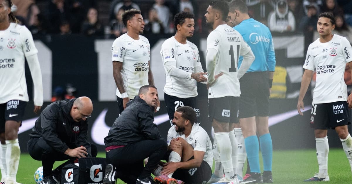 Corinthians revela gravidade da lesão de meio-campista e atualiza panorama de desfalques no elenco
