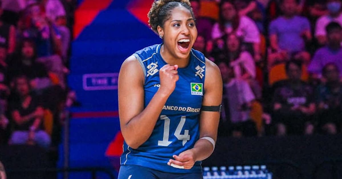 Ana Cristina repete atuação decisiva e leva Brasil à final da Liga das Nações