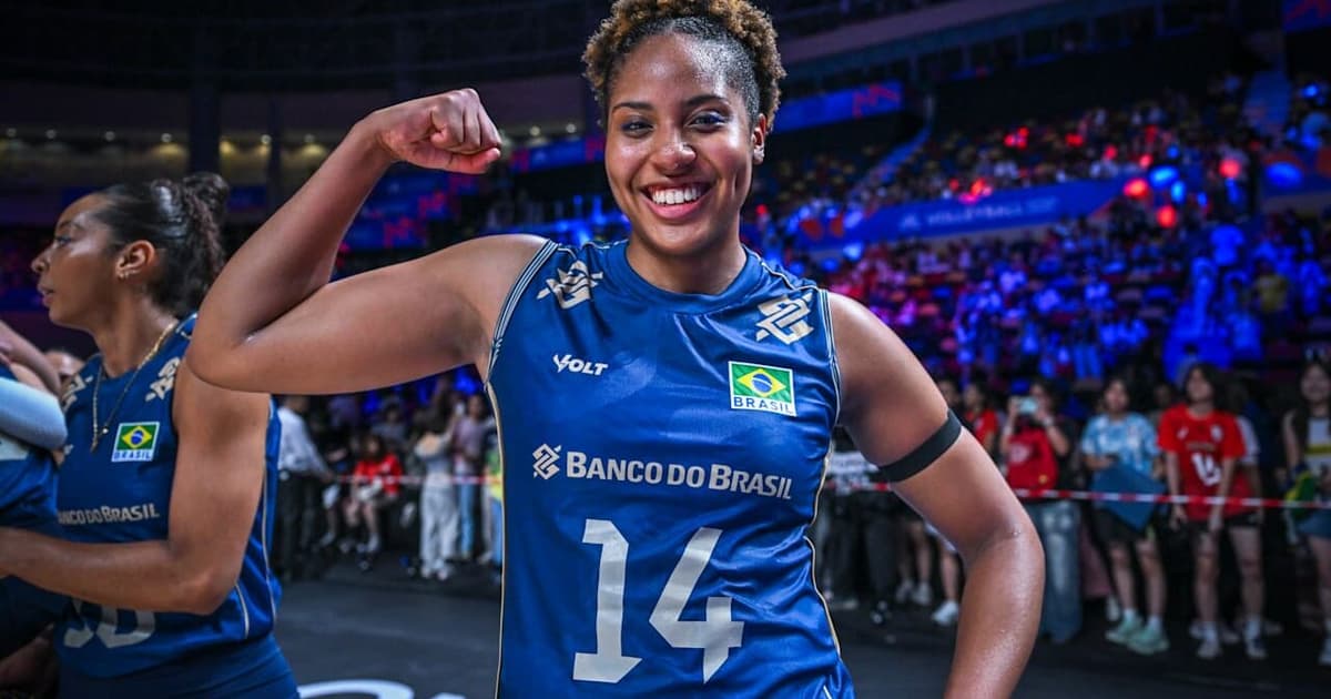 Brasil coloca quatro jogadoras entre os destaques estatísticos da VNL