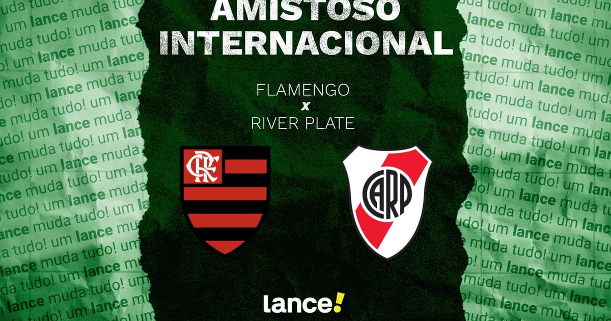 Flamengo e River Plate se reencontram em amistoso após final histórica