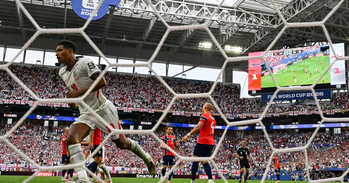 Nem Kane, nem Haaland: Bellingham é o cara em Noruega x Inglaterra
