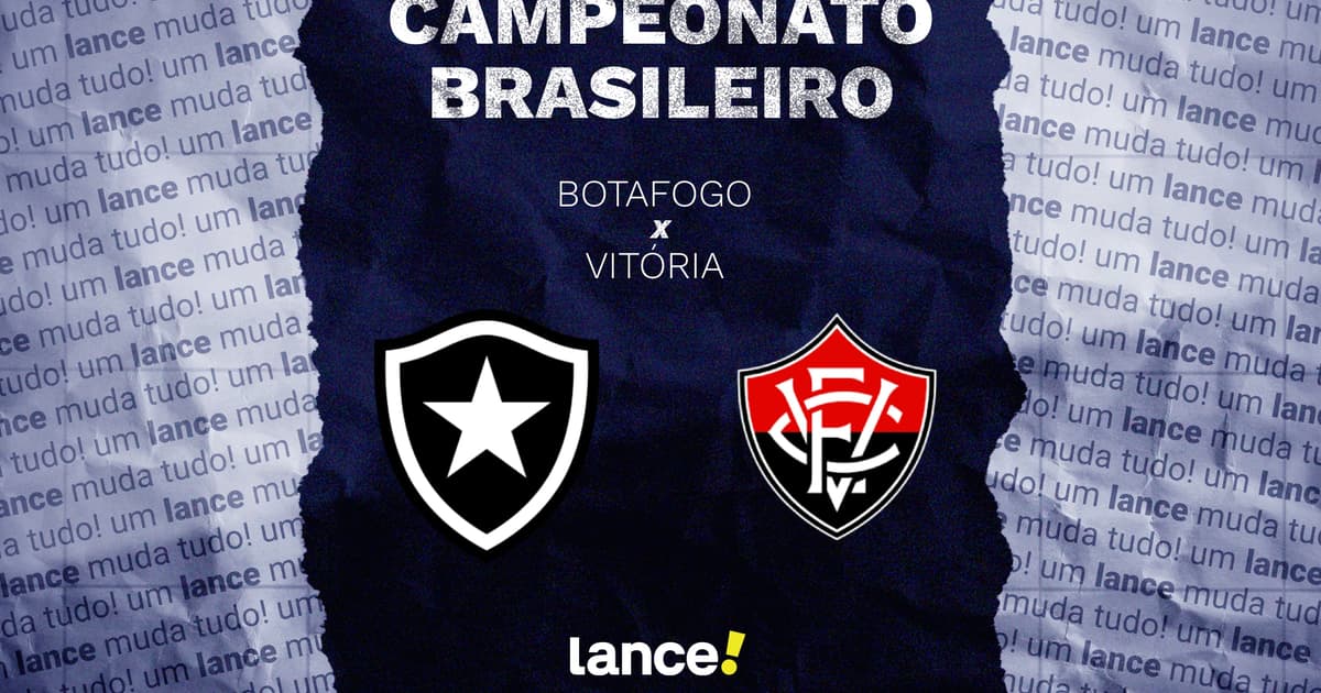 Botafogo x Vitória: onde assistir e prováveis escalações do jogo pelo Brasileirão