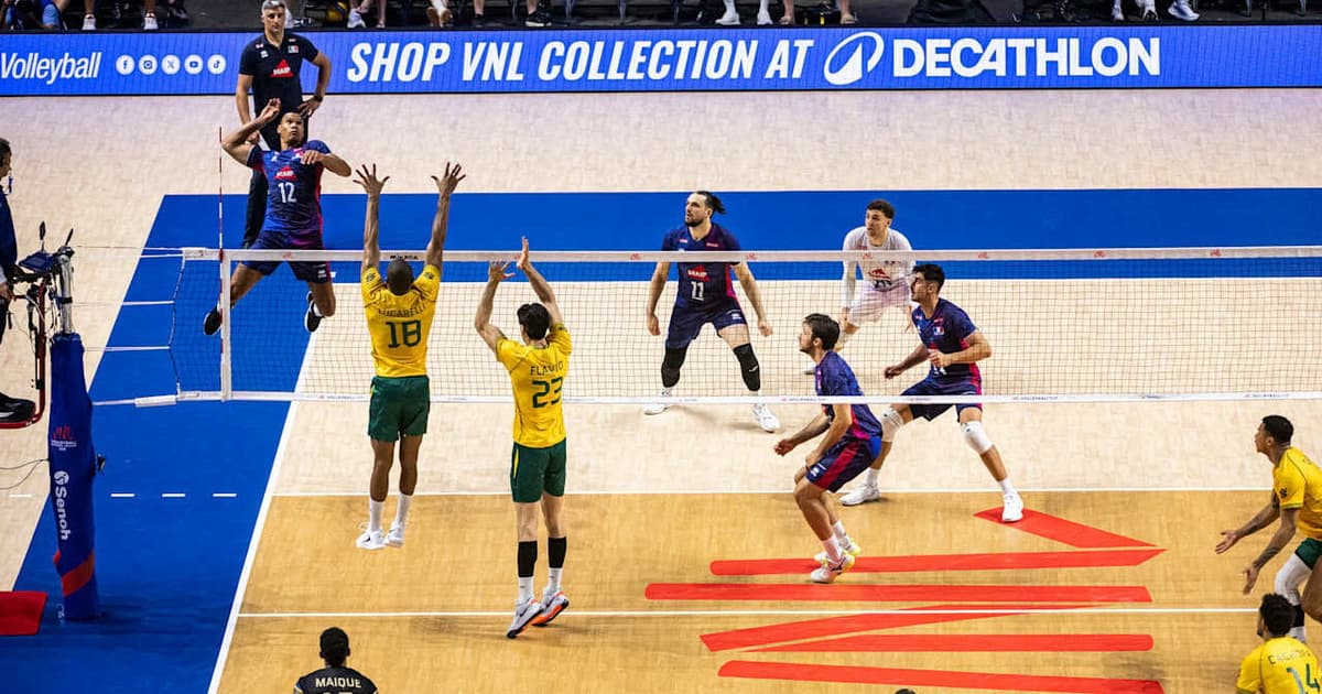 Brasil enfrenta crise na VNL e se complica após derrota para a Polônia