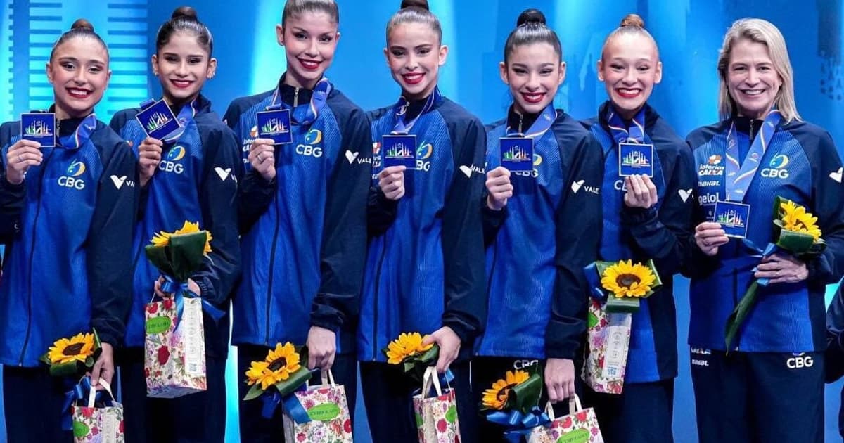 Brasil anuncia convocadas para o Mundial de Ginástica Rítmica