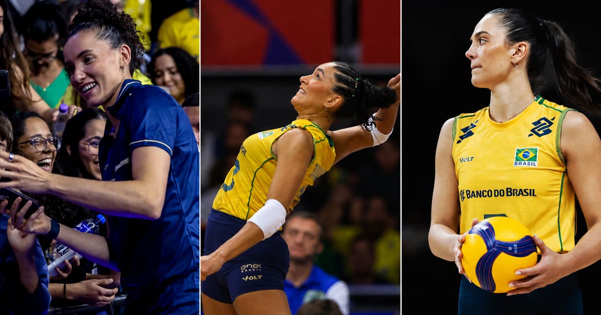 Com lesão de titulares, Brasil tem dor de cabeça para fase final da VNL