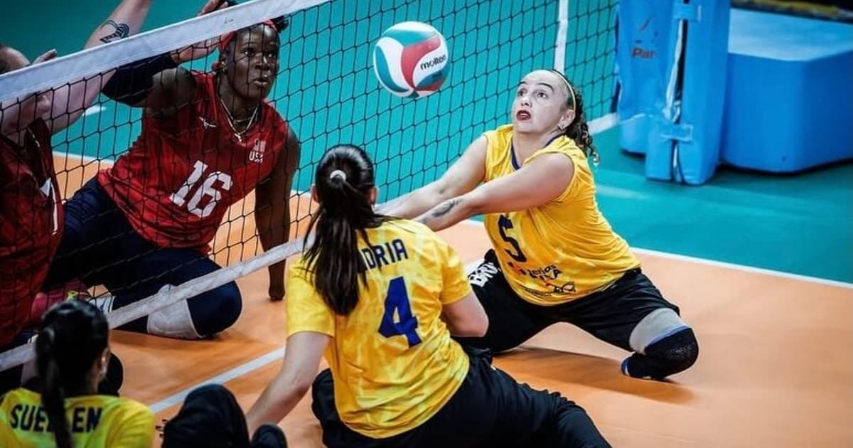 Brasil é vice no Mundial de vôlei sentado e se classifica para as Paralimpíadas