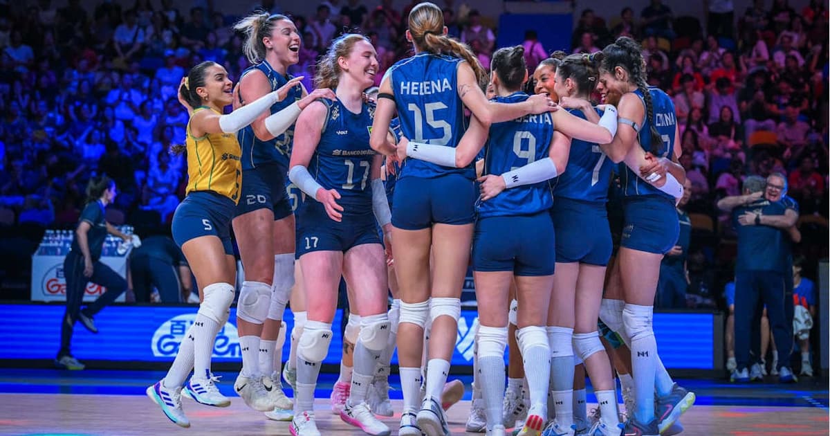 Brasil desafia força ofensiva da Turquia para buscar título inédito da VNL
