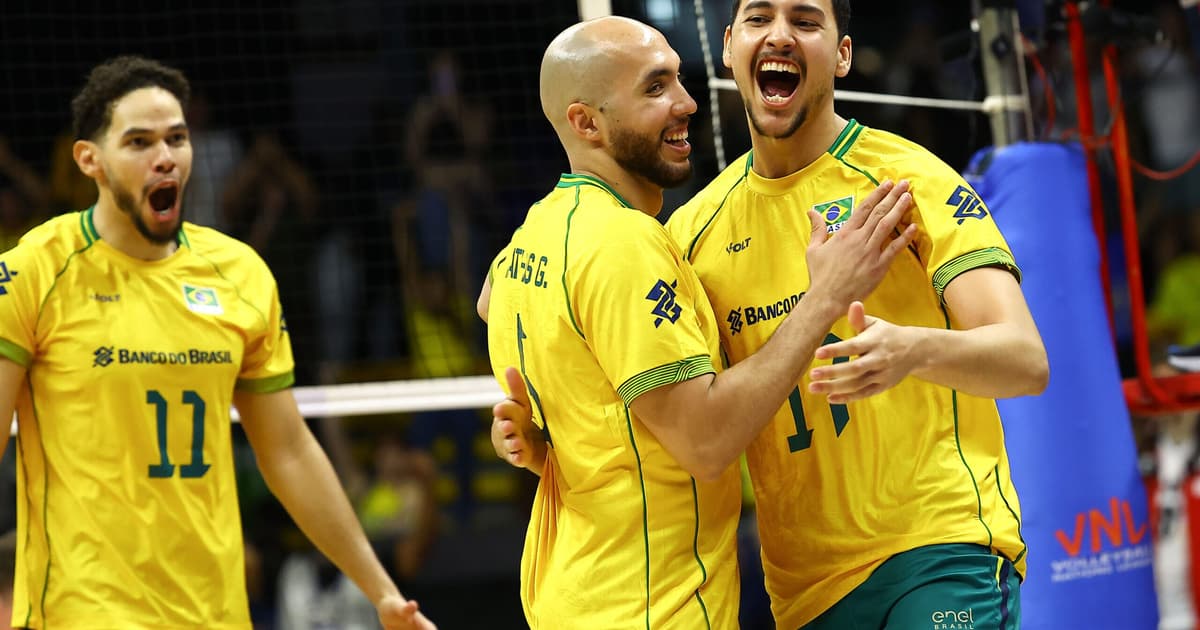 Brasil entra em semana decisiva na VNL; veja os jogos em Chicago