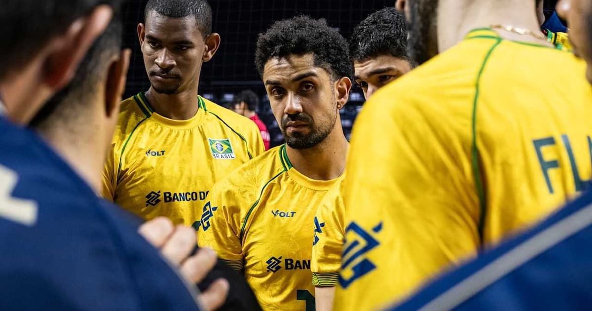 Queda no ataque e bloqueio explica eliminação precoce do Brasil na VNL masculina