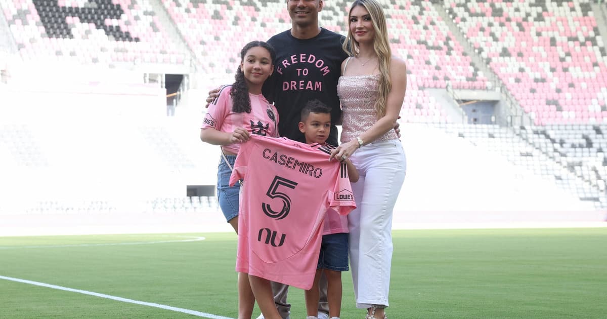 Casemiro exalta Messi em apresentação no Inter Miami: 'Deus'