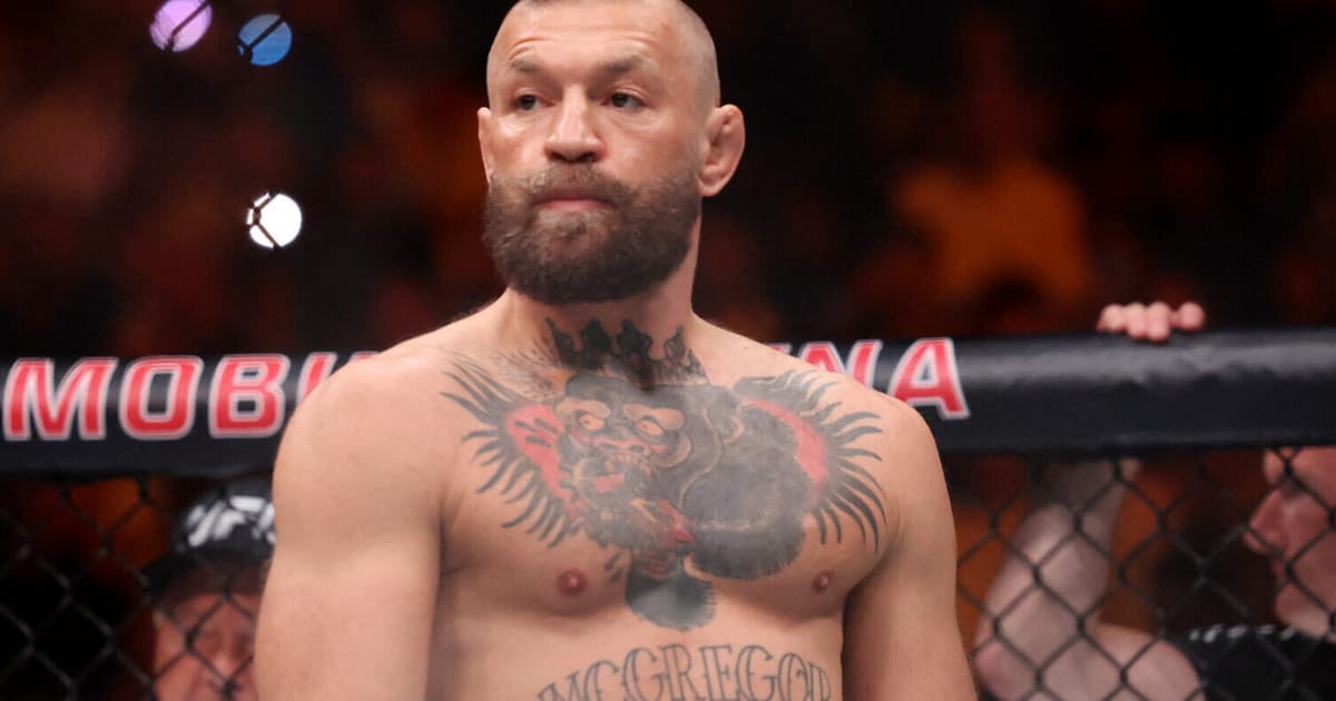 Conor McGregor fala sobre lesão sofrida no UFC 329 pela primeira vez