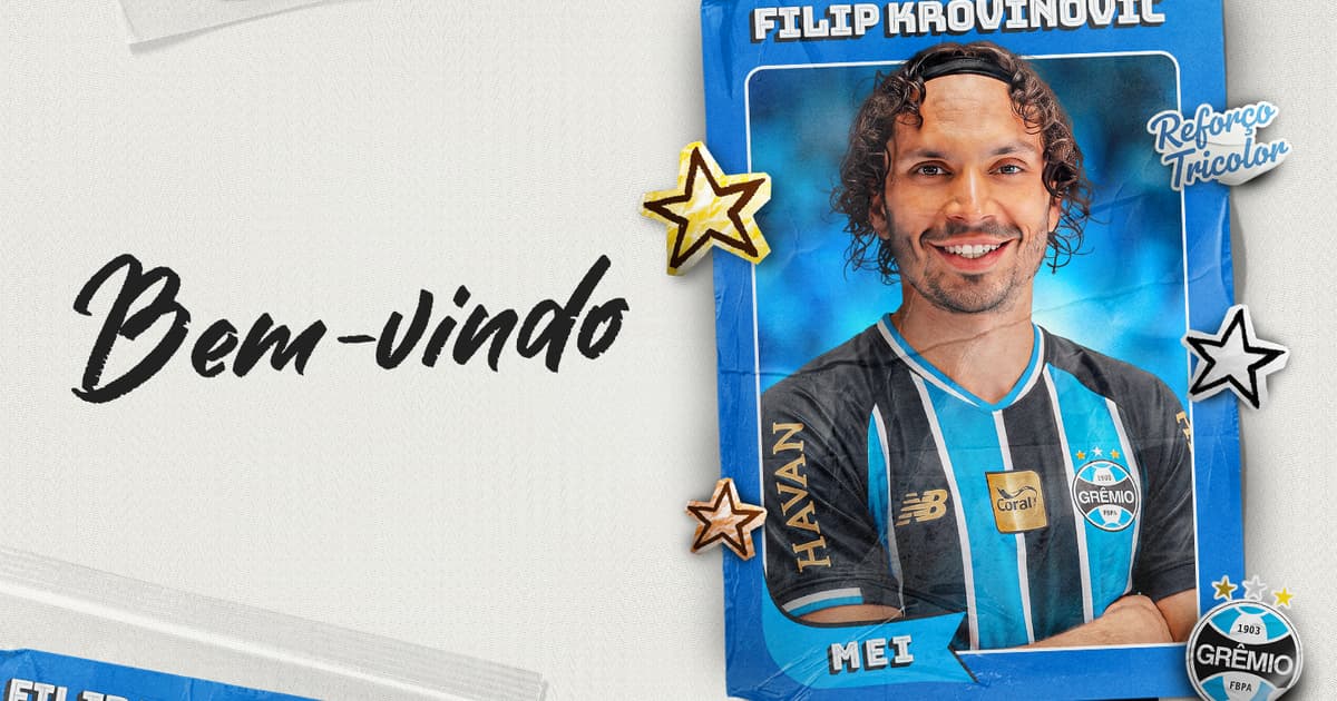 Conheça Filip Krovinović, meia croata anunciado pelo Grêmio para a temporada