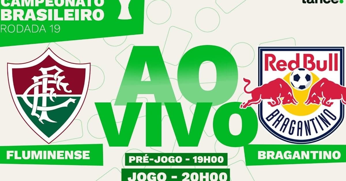 AO VIVO: Assista a Fluminense x Red Bull Bragantino com o Lance!TV