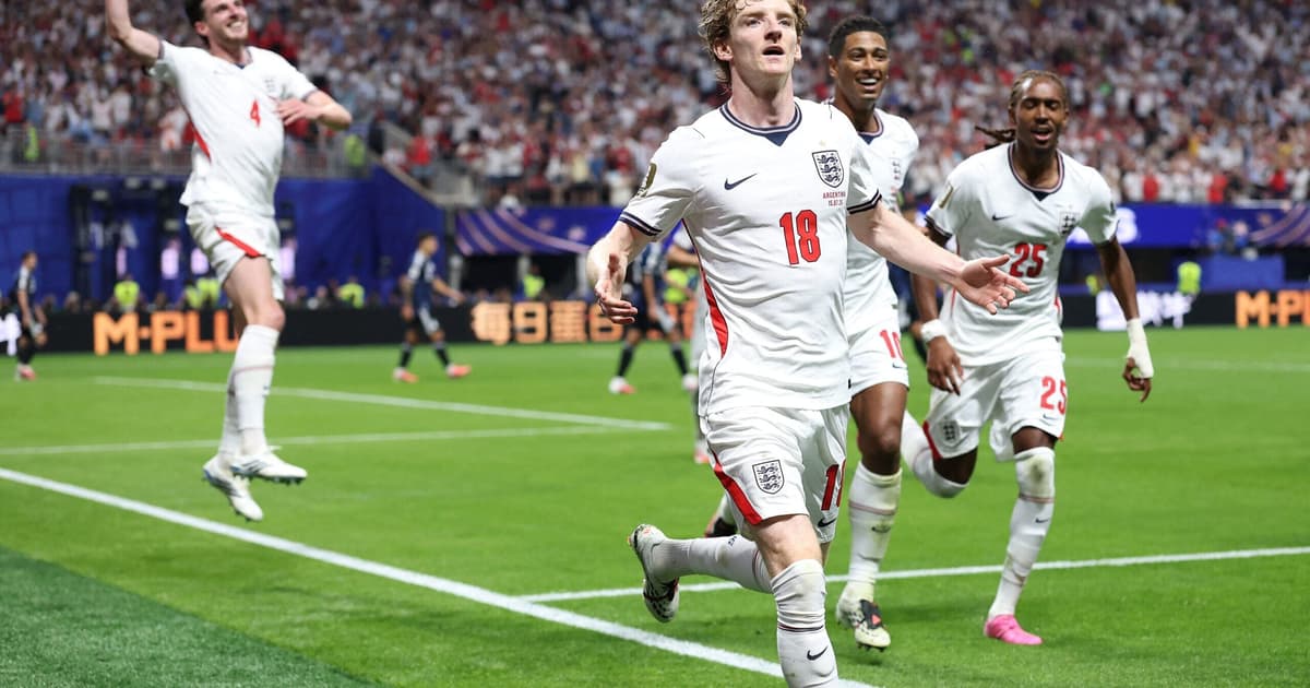 Quem é Anthony Gordon, autor de gol em Inglaterra x Argentina