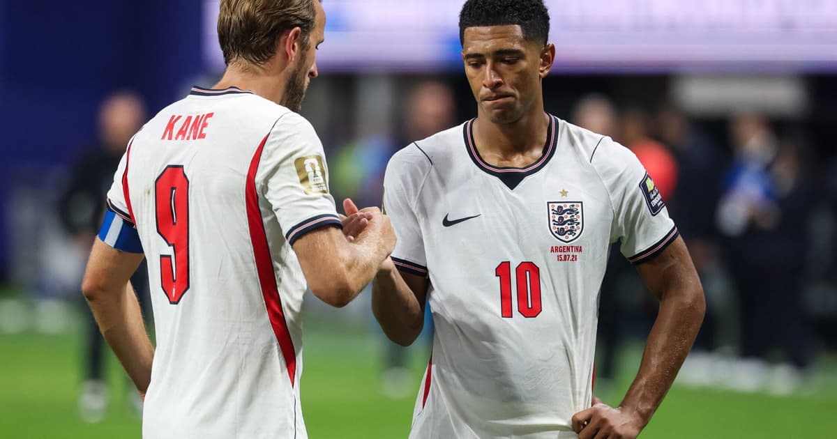 Inglaterra amplia retrospecto negativo em semifinais de Copa após queda para Argentina