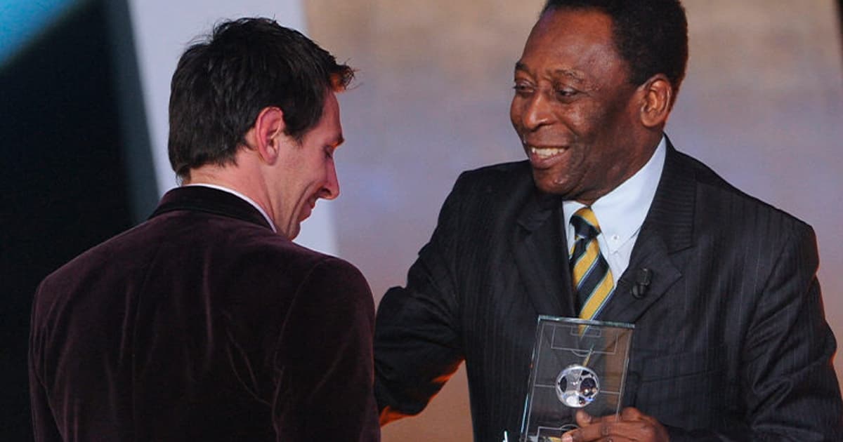 Comentarista faz paralelo entre Pelé e Messi e se rende: 'Eu aceito'