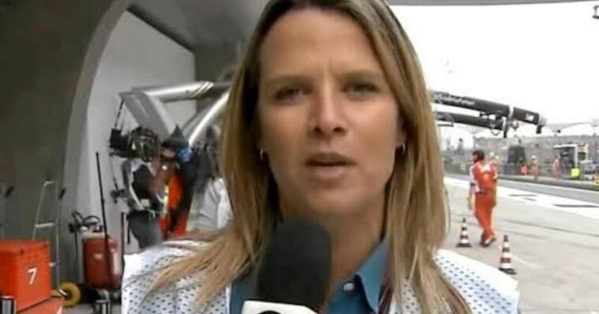 Mariana Becker sofre críticas em transmissão da F1 na Globo: 'Não conseguiu'
