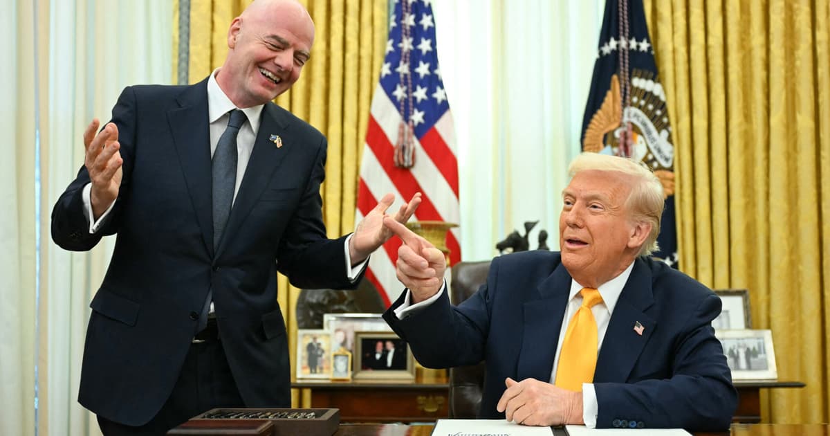 Infantino é denunciado ao COI por interferência de Trump na Copa do Mundo