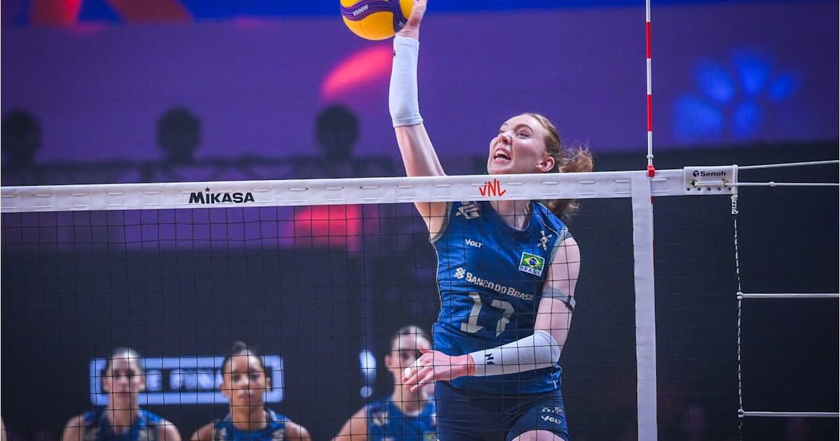 Brasil vence Japão de virada e enfrenta a Itália na semifinal da VNL