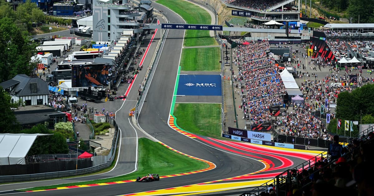 AO VIVO: Siga o treino livre 2 do GP da Bélgica, etapa da F1