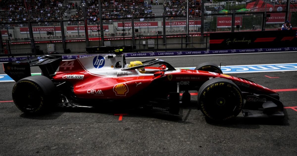 F1: Ferrari recebe multa por falha no TL1 do GP da Bélgica