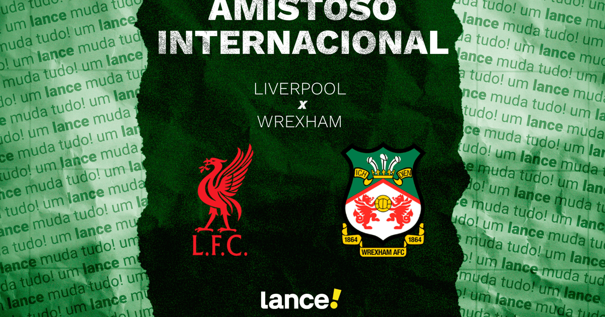 Liverpool x Wrexham: onde assistir amistoso internacional
