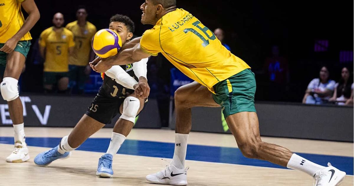 AO VIVO: Acompanhe Brasil x China pela Liga das Nações