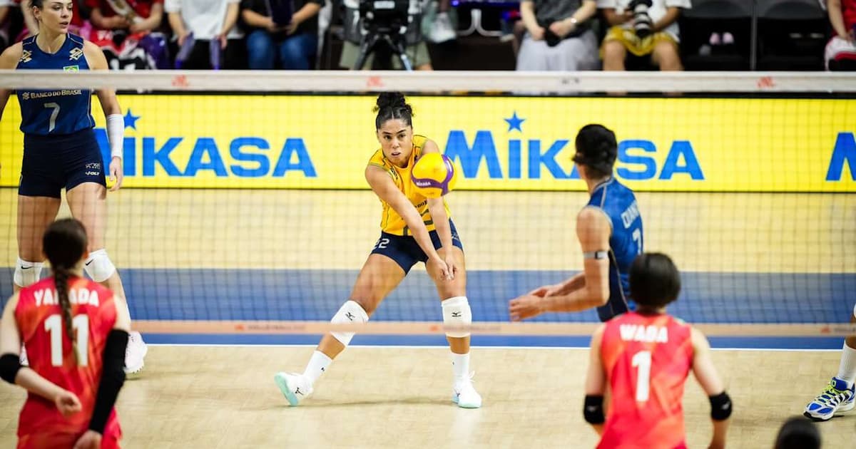 brasil x polonia volei: o que muda após líbero da seleção, marcelle é destaque