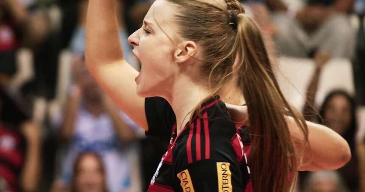 Craque do Sesc Flamengo sofre mesma lesão de Julia Kudiess na VNL